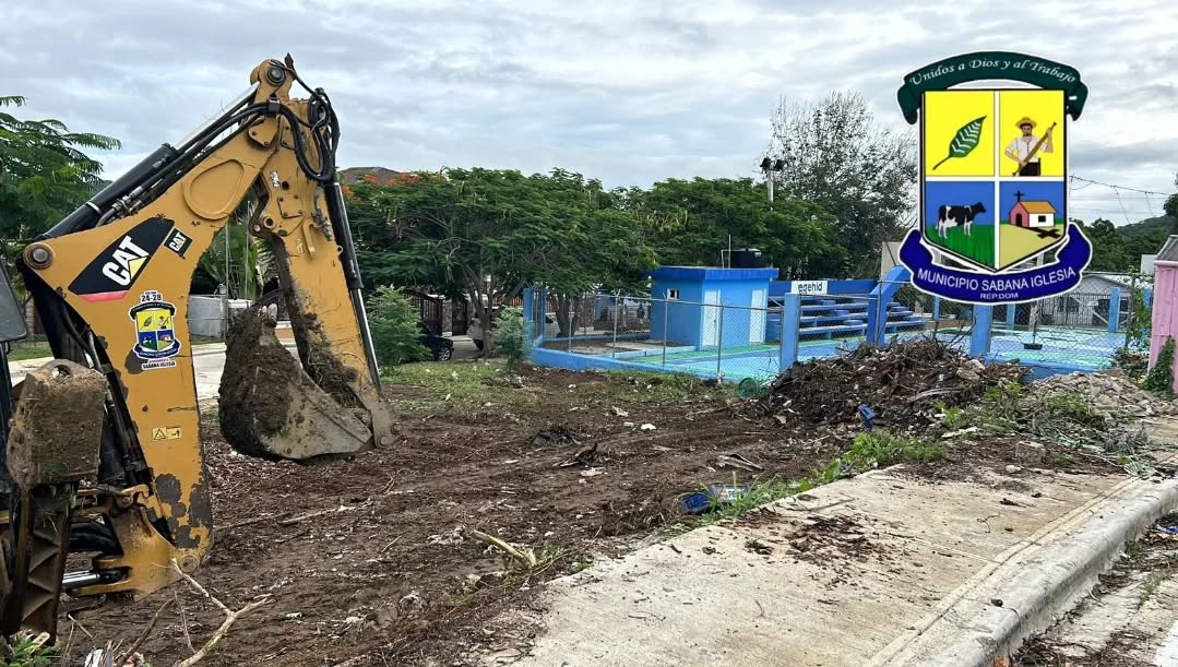 Limpieza cancha San Pedro